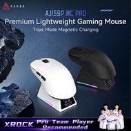 AJAZZ AJ159 P MC PRO Wireless Gaming Mouse Lightweight with Charging Dock RGB Sensor PAW3311 Support