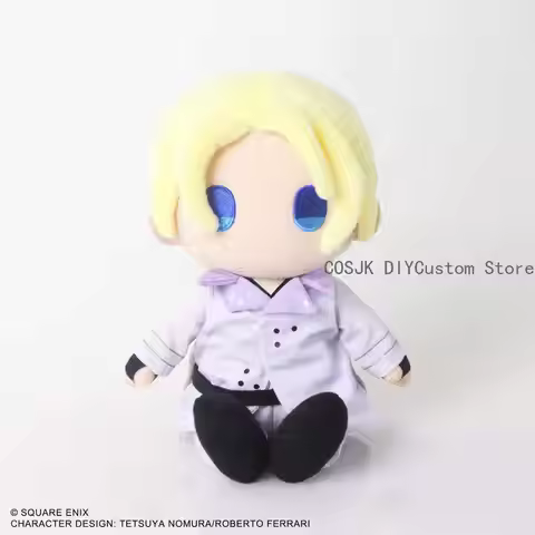 Cute Rufus Shinra Cosplay Cartoon Sitting Position Puppet Back Cushion Maumet Throw Pillow Ornament 