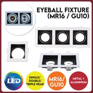 LED Eyeball Fitting/Casing Black/White Downlight Casing LED Spotlight Casing