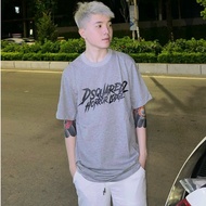 Dsquared2 T-Shirt with Simple Letter Print Made of Cotton - Dynamic Style Men's T-Shirt Hot Trend Ne