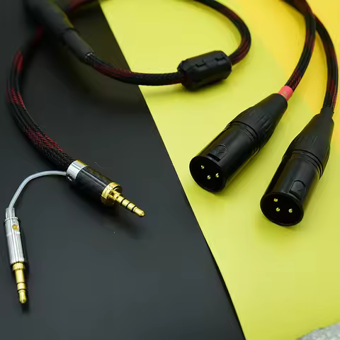 2.5mm Trrs to 2 Dual XLR Male Cable Balanced Audio for Astell&Kern 100 120 II AK 240 380 320, DP-X1A