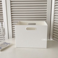 White Mobile Storage Box Household Organizer
