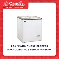 RSA BOX FREEZER XS-110 - CHEST FREEZER BOX SLIDING 100L XS110