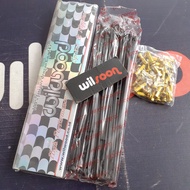 Spokes Nipples Spokes/ Black Spokes Gold Nipple Size 149 Wilwood