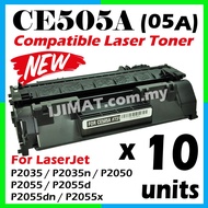 10x Compatible Toner CE505A CE 505A HP05A HP Laserjet 05A P2035 P2035n P2050 P2055 P2055d P2055dn P2