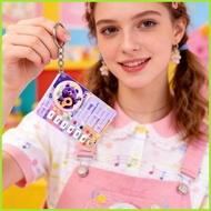 Mini Turntable DJ Keychain Cute Cartoon Keyring Bag Charm DJ Player Key Chain for Kids Boys Girls Ch