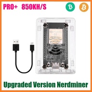 BTC Miner PRO+ Solo Miner 850KH/S Bitcoin BTC Miner ESP32 Chip WiFi Low Power with Acrylic Case for