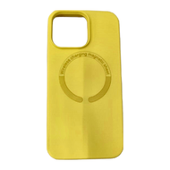 馬卡龍磁吸magsafe手機軟殼  iPhone 14 Pro Max  黃色