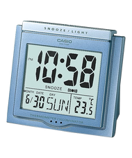 Casio #DQ750F-2DF Multi Function Digital Thermometer Table Top Alarm Clock