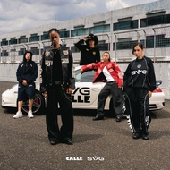 CALLE X SVG/ Couple de larache SUPERCUP//CALLE X snsb Tshirt/Zippp Hoodie Black/ Pink/ Denim Calle//