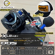 SEAHAWK SLOW OCEAN SW 200L 200HSL Overhead Baitcast Reel BC 200 Saltwater Slow Fast Jigging Jig Slow