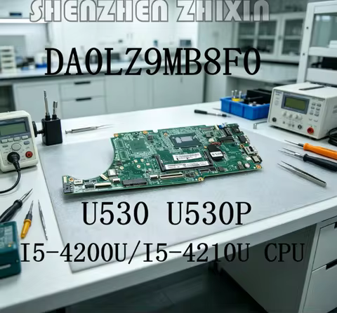 YOURUI DA0LZ9MB8F0 LZ9 For Lenovo Ideapad U430 U430P Laptop Motherboard SR170 I5-4200U DDR3 2GB Full