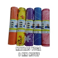 8MM patterned YOGA mat