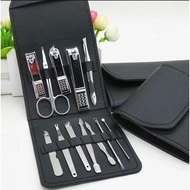 Mp Wattson&webb Nail Art Set Nail Clippers Manicure Pedicure 12 Pcs - B07t - Silver Deal
