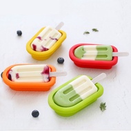 AT&amp;💘Jimeng Homemade Ice Cream Mold Children's Household Make Sorbet Popsicle Popsicle Mold Ice-Cream Mold Silicone Popsi