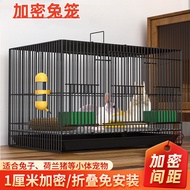 Rabbit Cage with Toilet Rabbit Cage Extra Large Rabbit Cage Guinea Pig Cage Rat Cage Encrypted Foldi