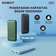 Powerbank ROBOT RT12 ORIGINAL 100%