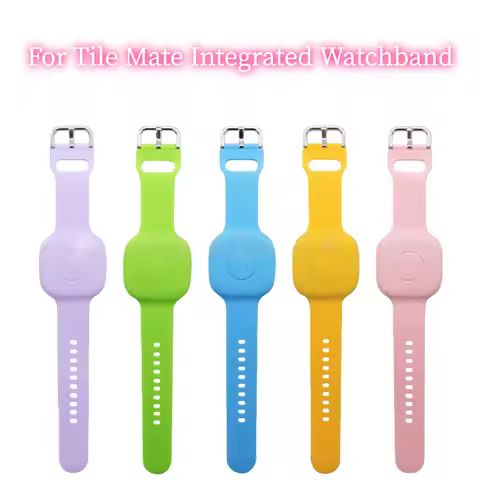Comfortable Kids Watchband For Tile Mate β Full-Cover Silicone Anti-Lost GPS Tracker Hidden Accessor