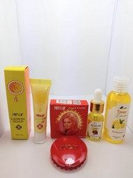 PAKET KOMPLIT UKURAN KECIL 4IN 1 / CREAM KELLY 5 GRAM/ KELLY LEMON SHOAP 15 GRAM / TONER PELICIN LEM