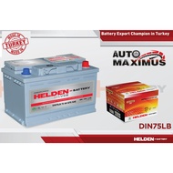 DIN75 LB3 / DIN66 LB3 (DIN66 DIN74) HELDEN SILVER / START Maintenance Free Battery