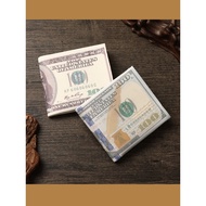 mens wallet aesthetic wallet Internet Celebrous Wallet Money Pattern Personality Funny Funny Leather