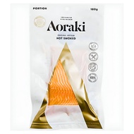 Aoraki NZ King Hot Smoked Salmon Portion, 180g - Frozen