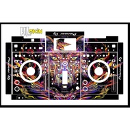 [ Express ] DJ Desk Sticker Skin (Glory) (XDJ RR / RX / RX2 / RX3 / XZ , DDJ - SB / RB /200/400)