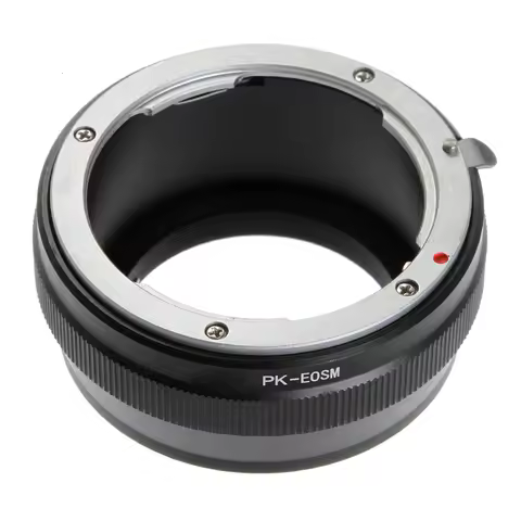 PK-EOSM Adapter Ring for Pentax PK K Mount Lens to Canon EOS EF-M M2 M3 M6 M10 M50 M100