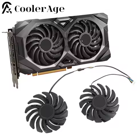 Video Card  Fan Cooler For MSI RADEON RX 5600 XT 5700 5700 XT MECH 87MM PLD09210S12HH RX5600XT RX570