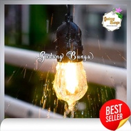 FITTING LAMPU KABEL GANTUNG PANJANG 5 METER - OUTDOOR DEKORASI - LAMPU