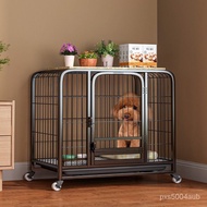 Pet cagesDog Cage Small Dog Indoor Medium-Sized Dog Special Cage Foldable Bichon Teddy Corgi Shiba Inu Pet Dog Dog Cage