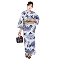 【Japan】[Fuuka] Two-part separate yukata  single item  ladies  adults  one size fits all  Rangiku  bl