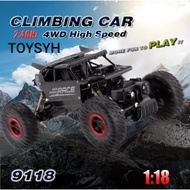 SYH 1:18 High Speed 4 x 4 Alloy Body Climbing Remote Control2.4G Jeep Car