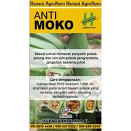 Anti Moko Ganti Cuka Kayu Penawar Sakit Anak Pokok Benih Pisang Rosak Layu Bakteria dan Antibakteria