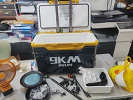 9KM DWLIFE 多功能釣魚箱 冰箱 釣具 配件齊全