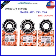 BEARING 6205 6305 6304 Fag Germany C3 Double Conk Bearing Crankshaft Bearing 100% Original YAMAHA Y15ZR LC135 EX5 DREAM