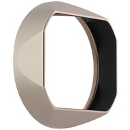 Haoge kim loại tròng vuông mui xe cho Leica Q3 q3-43 Phụ Kiện máy ảnh đen LH-LQ343B