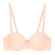 40B 42B Cup Underwired Strapless Plus Size Half cup Bra (Baju Dalam Perempuan Berdawai) 大码有钢圈半杯内衣
