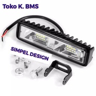 100 % ORI Lampu Tembak Sorot Kabut LED Super Terang MultiFungsi Motor dan Mobil Anti Air