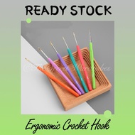 [TSW] Single Hook A: Crochet Hook / Soft Handle Crochet Hook / Ergonomic Crochet Hook / 软柄钩针