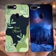 For Oppo F9 Case New Fashion Art Painted Cover Soft Silicone Phone Case For Oppo F9 (F9 Pro) Casing 6.3''