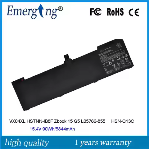 Emerging Battery VX04XL For HP Zbook 15 G5 G6 Series VX04090XL HSN-Q13C HSTNN-IB8F 4ME79AA L05766-85