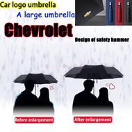 Chevrolet Car umbrella, car umbrella, folding umbrella, sun umbrella, logo umbrella