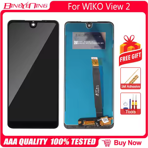 New Original For Wiko View 2 VIEW 3 PRO Y50 Y52 Y61/SUNNY 5 Y60 LCD Screen Module Accessories Assemb