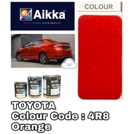 AIKKA TOYOTA 4R8 ORANGE * 2K CAR PAINT