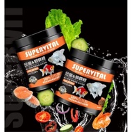 Supervital Fast Growth Fish Food (2mm) 200g (Protein ≥36%)
