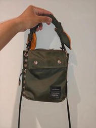 Toga Archives X Porter Yoshida Shoulder Pouch Black Olive Green 日本製