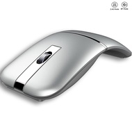 Mofii | Ergonomic Bluetooth5.0&2.4G Wireless Rotating Mouse with Silent ClickRechargeable Folding Tr
