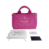 Prada BN2439 帆布托特包，Canapa 托特包

PRADA 粉紅色 [二手]