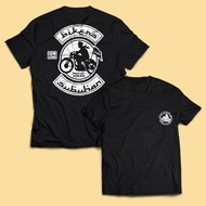 Men's T-shirt BIKERS SUBUHAN INDONESIA Adult Unisex Tops PakeKaos